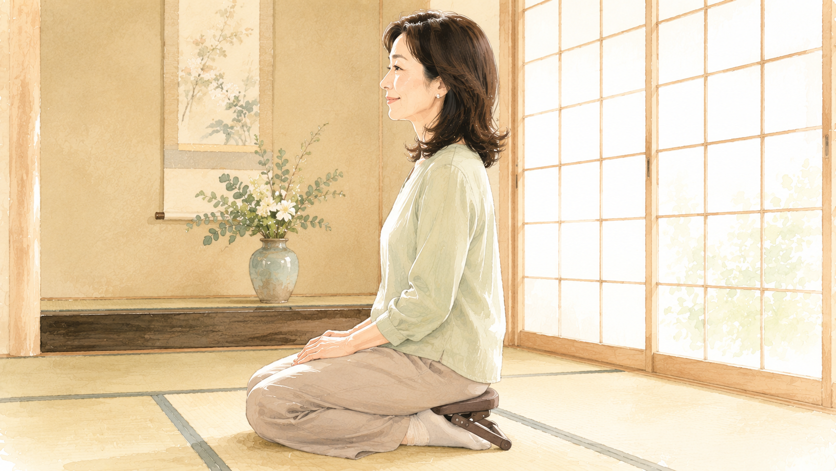 法事・お墓参りで正座がつらい更年期世代へ|携帯用正座椅子を使った正直レビュー